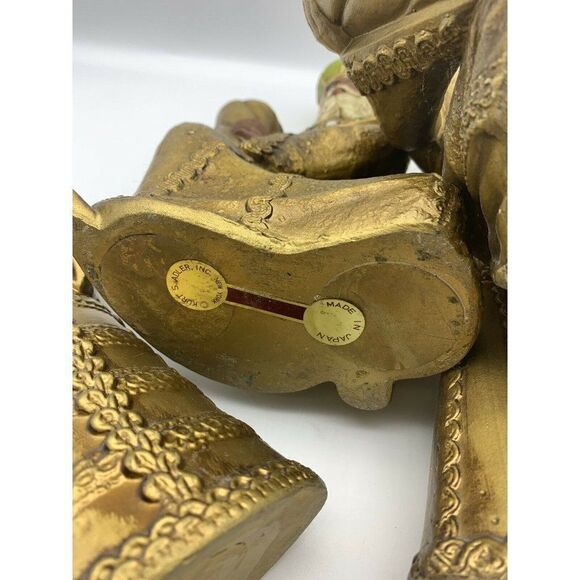 Vintage Kurt S Adler Candlestick Holders Nativity - Picture 7 of 11